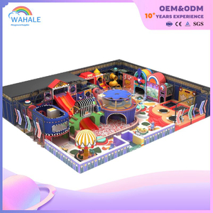 Color Garden Theme Customized Children's Indoor Amusement Park Soft Sports Playground Equipment