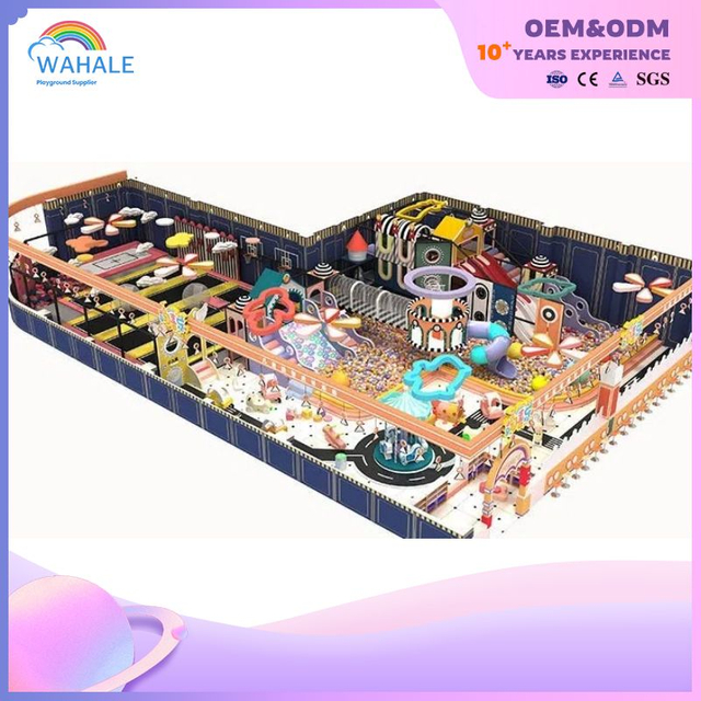 Kindergarten Indoor Color Amusement Park Customized Cartoon Theme Soft Installation Park Equipment Wholesale