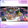 Macaron Theme Children Dynamic Play Area Commercial Indoor Playground Equipment Soft Pack Toys