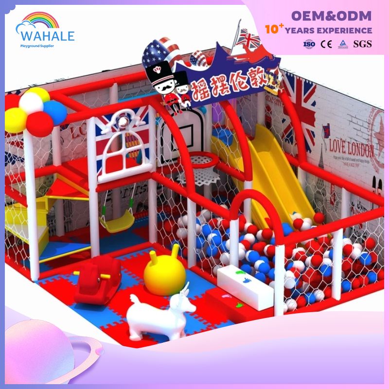 Swing London Room Series Soft Play Equipment Children's Play Area Factory Children's Park Indoor Playground