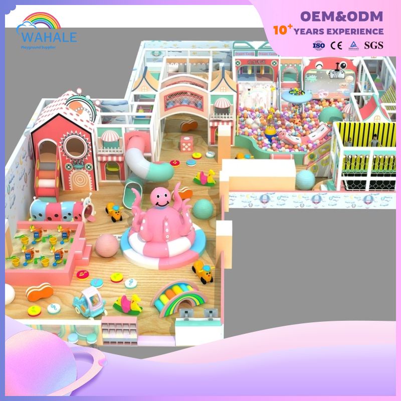 Children's Fun Monster Theme Children's Indoor Playground Amusement Park Children's Soft Play Equipment