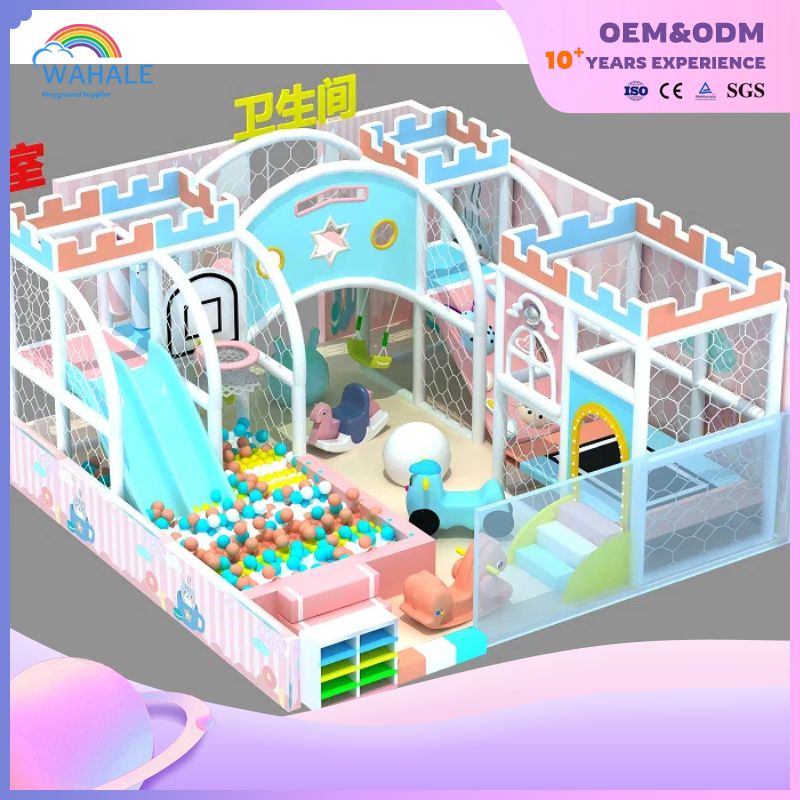 Happy Children's Indoor Soft Modular Play Equipment for Children's Soft Playground Customization