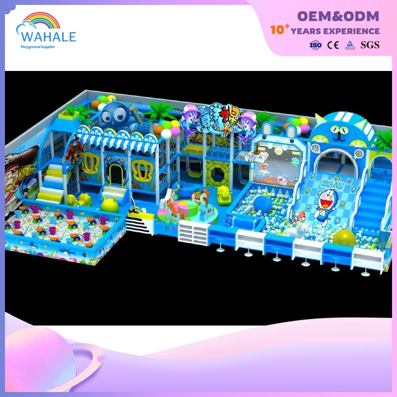 Happy Pirate Theme Park Indoor Playground Custom Sale Children's Indoor Ocean Amusement Park