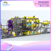 600 flat multi-layer electric rocket spider tower shape children's playground