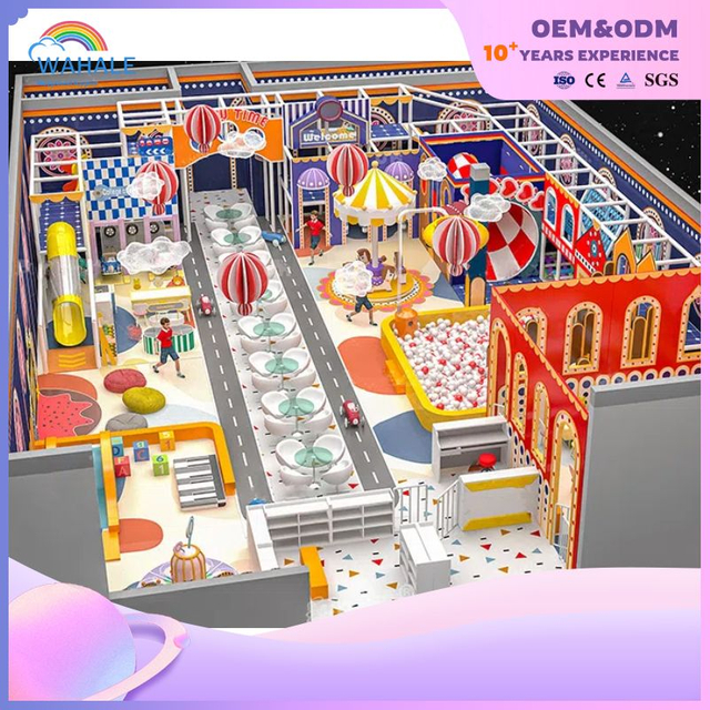 Red Custom Indoor Spring Festival Theme Children's Playground Equipment Wholesale