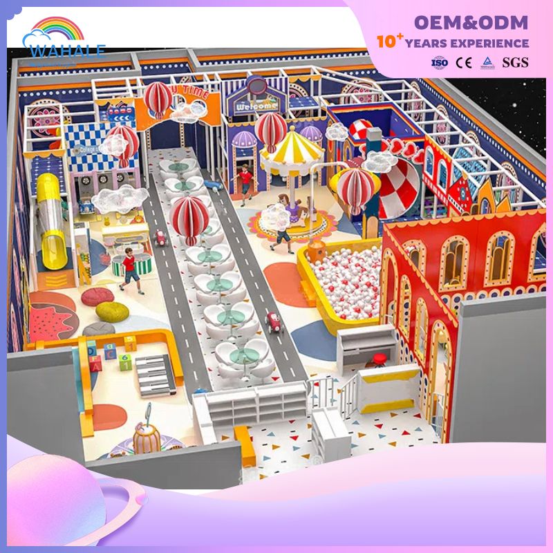 Red Custom Indoor Spring Festival Theme Children's Playground Equipment Wholesale