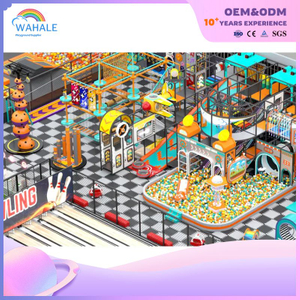 Macaron Color Custom Children's Indoor Steel Pipe Structure Physical Training Amusement Equipment