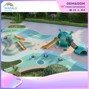 Park Outdoor Green Monster Shape Custom Children's Playground Equipment Supplier