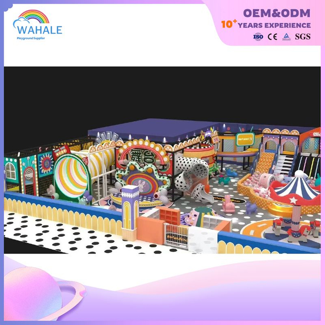 Early Education Center Indoor Soft Decoration Playground Customized Children's Color Amusement Park Facilities
