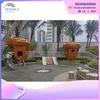 Sales Center Indoor Wood Acorn Shape Custom Children's Playground Equipment Wholesale