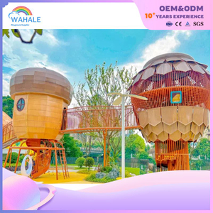 Scenic Area Outdoor Acorn Shape Custom Children's Paradise Equipment Supplier