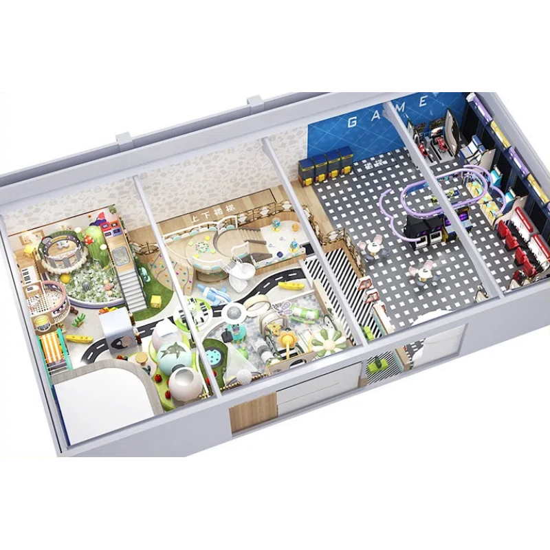 Mountainside rope climbing slope