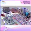 Coffee Shop Indoor Purple Soft House Modeling Children's Physical Exercise Playground Equipment Supplier