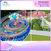Park Outdoor Pink Elephant Modeling Custom Children's Playground Equipment Wholesale