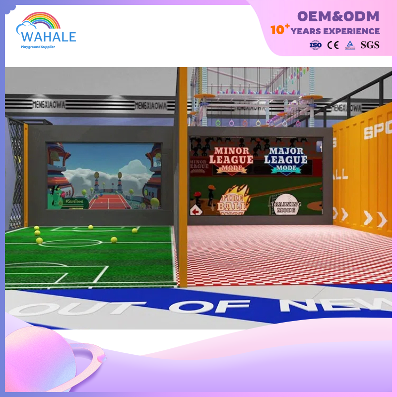 Mall Indoor Jumping Sports Soft Outfit Children Parkour Trampoline Park Equipment Dealer