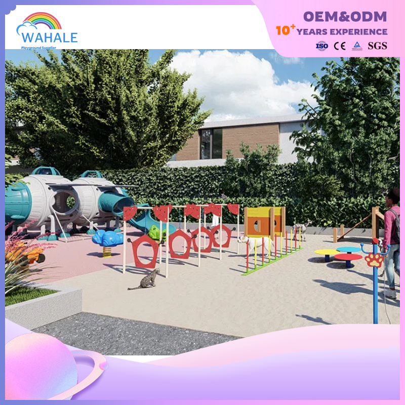 Community Outdoor Space Capsule Modeling Children's Playground Custom Equipment Wholesale