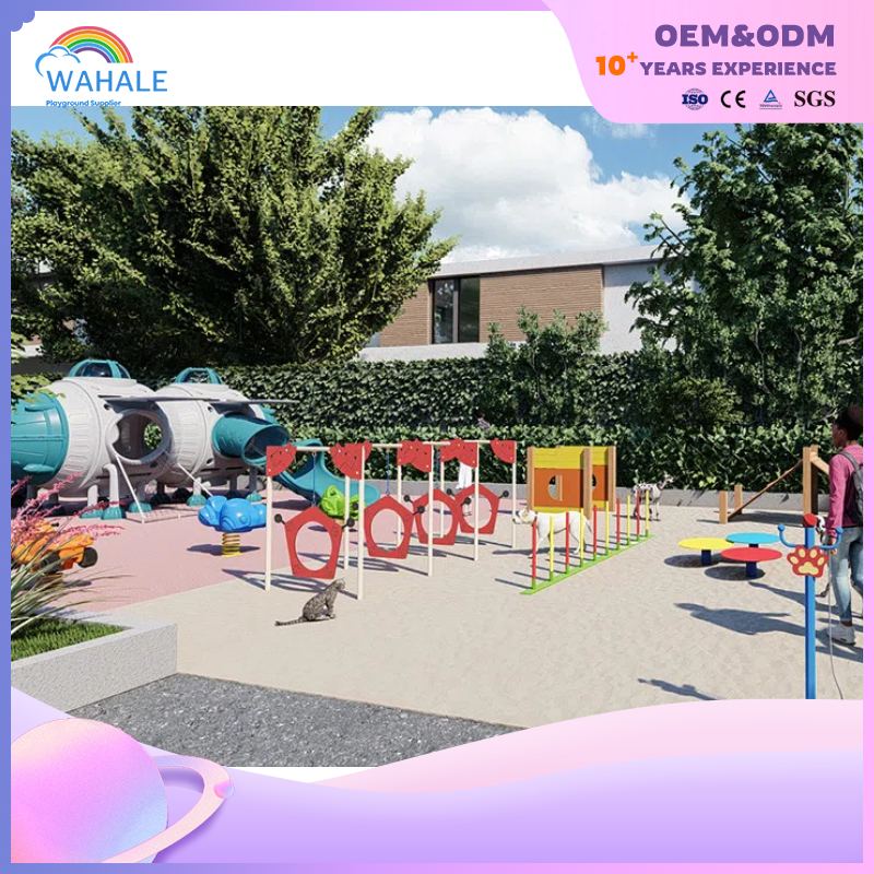 Community Outdoor Space Capsule Modeling Children's Playground Custom Equipment Wholesale