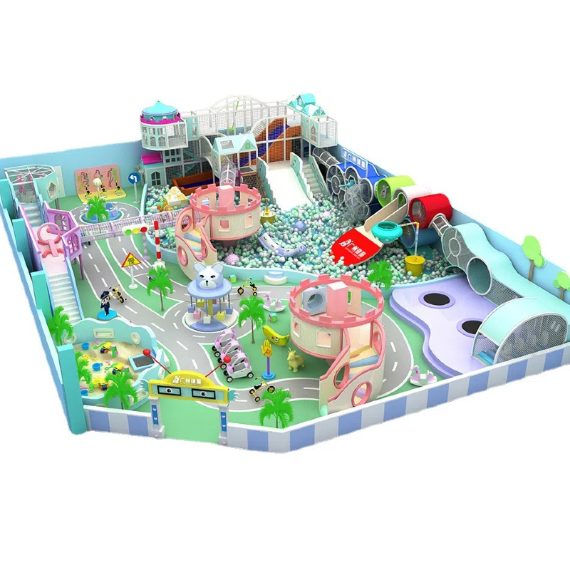 Ping-pong paddle shaped slide