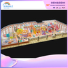 Early Education Center Indoor Orange Soft Decoration Playground Children Cartoon Theme Customized Equipment