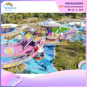 Park Outdoor Color Theme Customized Spaceship Shape Children's Playground Equipment Factory