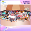 Shopping Mall Indoor Pink Theme Custom Soft Decoration Cartoon Playground Equipment Sale