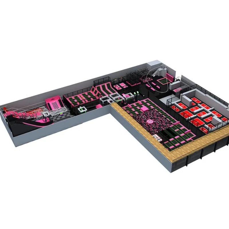 One stop to the bottom sponge pool