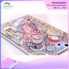 Customized Kindergarten Indoor Soft Purple Fantasy Children's Playground Equipment Wholesale