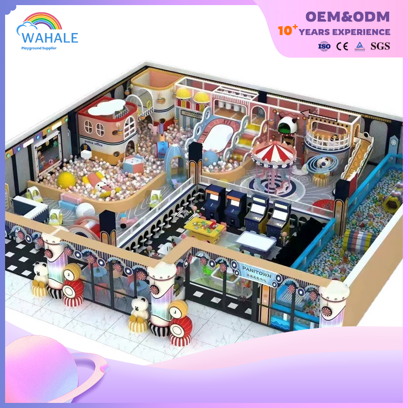 Cartoon Theme Customized Children's Kindergarten Indoor Soft Installation Playground Equipment Wholesale