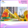 Community Outdoor Festive Rooster Shape Custom Children's Slide Playground Equipment