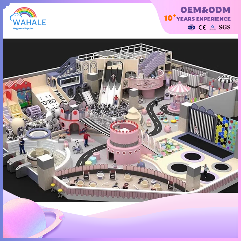 Shopping Mall Indoor Cartoon Animation Modeling Children's Indoor Fun Playground Equipment Suppliers