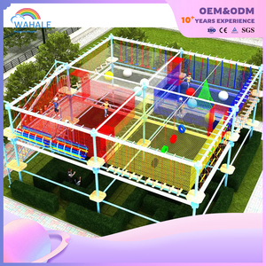 Outdoor Color Children Handmade Climbing Web Spider Tower Playground Equipment Wholesale