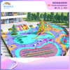 Scenic Spot Outdoor Children's Colorful Wooden Playground Equipment Factory