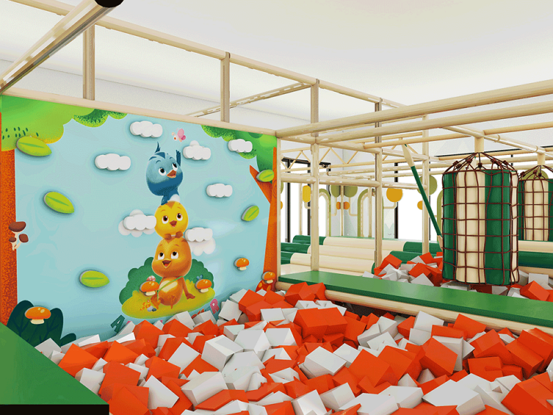 Creating a Parent-Child Activity Center Through Adventure Game Amusement Equipment