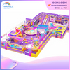 300-square-meter Indoor Purple Neon Video Game-themed Customized Children's Playground Equipment