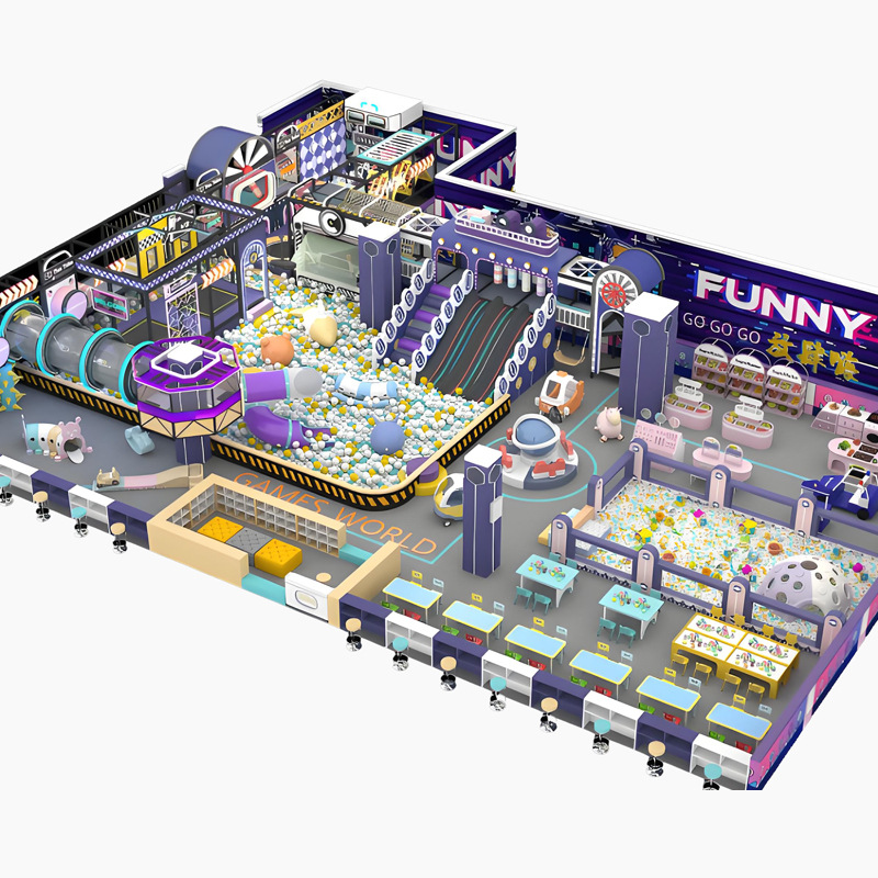 Pink Supermarket Simulation Experience Area