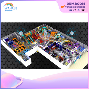 200 Square Meters Mall Interior Color Castle Theme Custom Soft Decoration Children's Playground Equipment