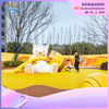 200 Square Meters Outdoor White Bear Honey Pot Shape Customized Children's Physical Exercise Playground Equipment