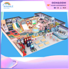 Cartoon And Anime Pink Funny Maze Ocean Pool Amusement Equipment