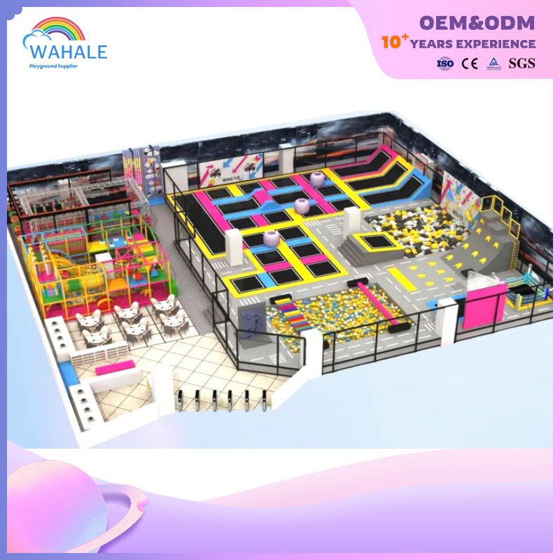 Indoor Customized Orange And Black Game Clearance And Expansion Amusement Park