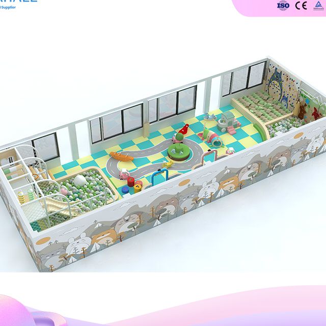 Healing-Themed Children's Playground | Interactive Role-Play & Ball Pool | Compact Design for Hospitals & Malls | High ROI Startup Solution