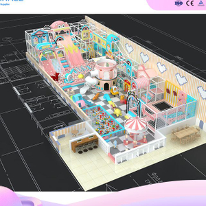 Immersive Candy Land Play Village with 3-Story Slide - Turnkey Amusement Solution Supplier