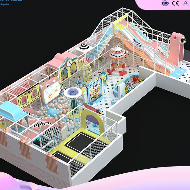 Proven Candy Theme Playground (Russia Market) - Commercial Indoor Play Equipment Supplier 