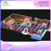 Large indoor trampoline park solution Business Adventure Children's trampoline park equipment wholesale