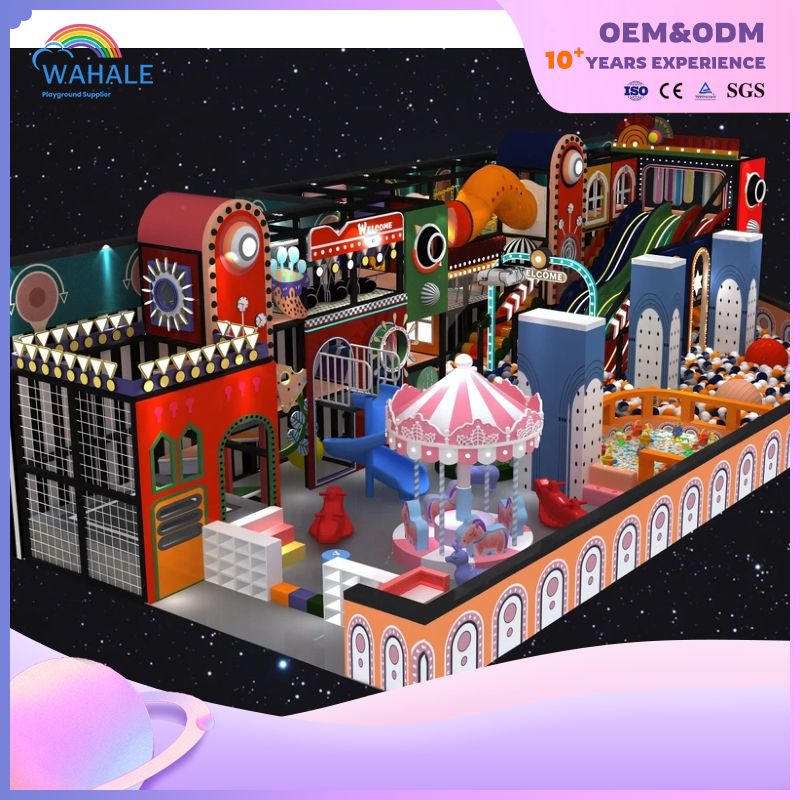 Circus Theme Indoor Playground Customized Children's Amusement Park Equipment Wholesale