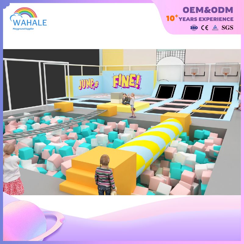 Children's Indoor Physical Training Trampoline Park Playground Equipment Supplier