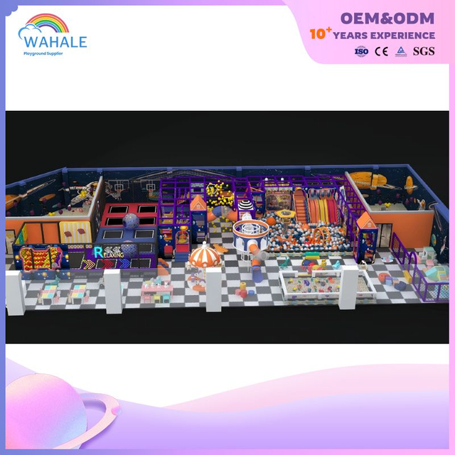 Space Astronaut Theme Customized Playground Children's Indoor Amusement Park Equipment Supplier