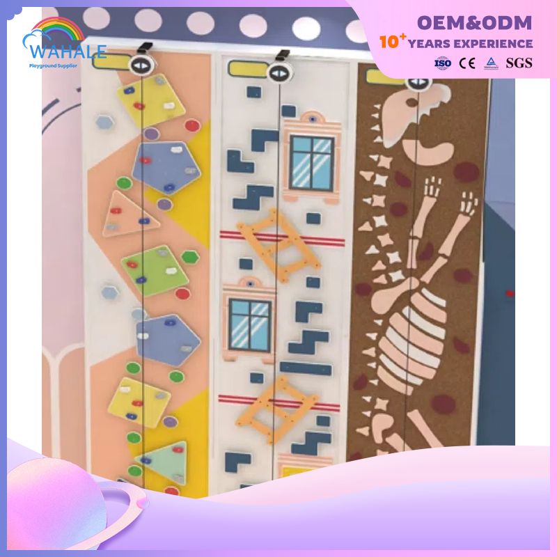 Children's Indoor Multi-functional Climbing Wall Equipment Indoor Physical Training Play Facilities