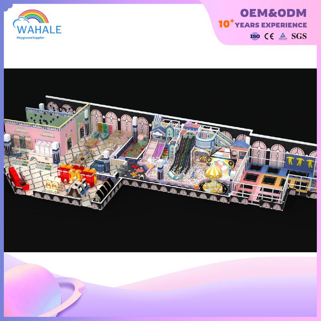 Commercial Indoor Parent-child Interactive Playground Customized Children's Sports Amusement Park Equipment