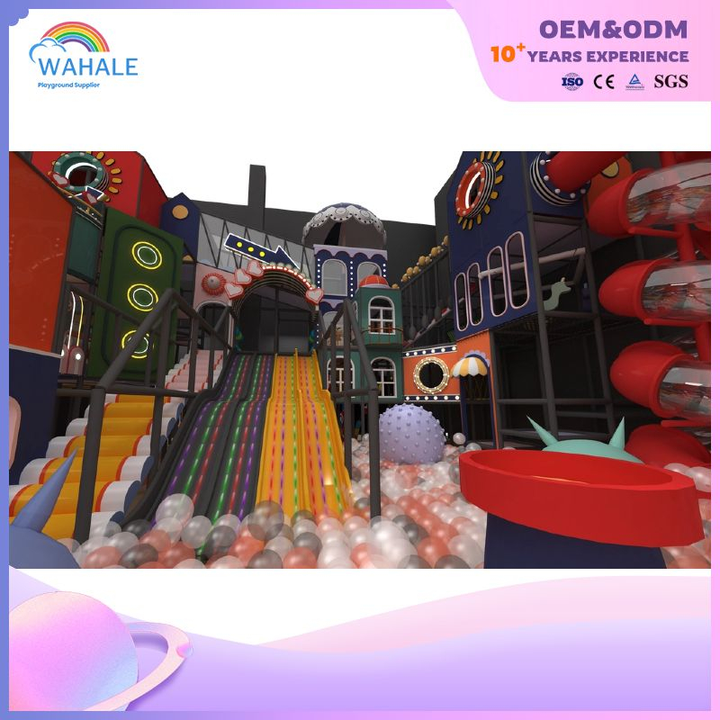 Party Theme Custom Circus Color Children Indoor Playground Equipment Wholesale
