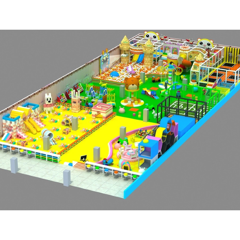 Large indoor multi-person sand pool